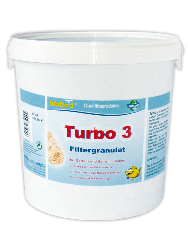 Turbo 3 Filtergranulat 10 l